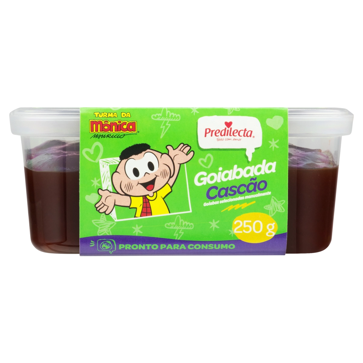 Goiabada Cascão Turma Da Mônica Predilecta Pote 250g