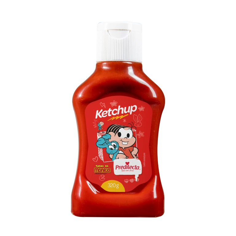 Ketchup Turma Da Mônica Predilecta Squeeze 320g