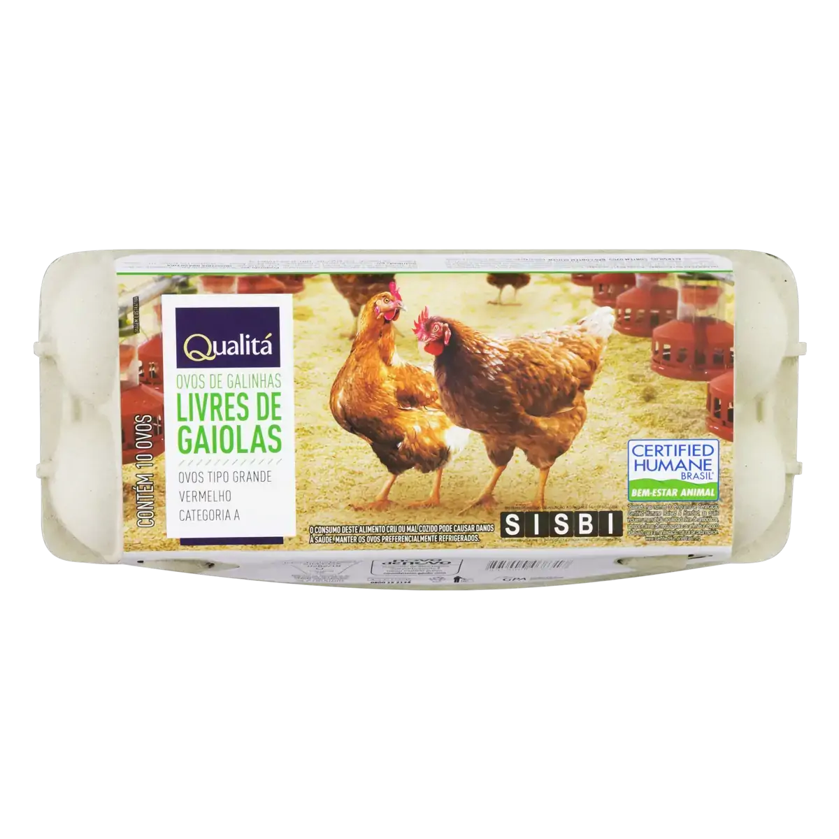 Ovos Bco.agro Alimentos 12un