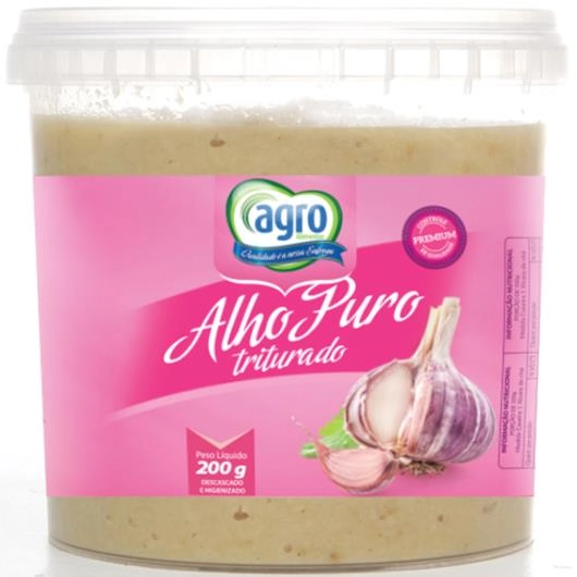 Alho Agro Picado 200gr