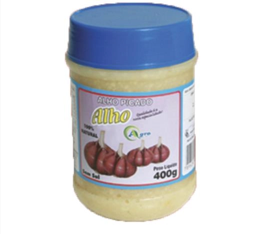 Alho Agro 400gr Puro S/sal