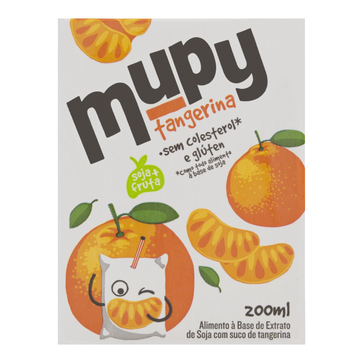 Bebida à Base De Soja Tangerina Mupy Caixa 200ml