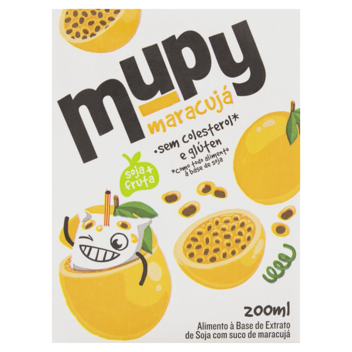 Bebida à Base De Soja Maracujá Mupy Caixa 200ml