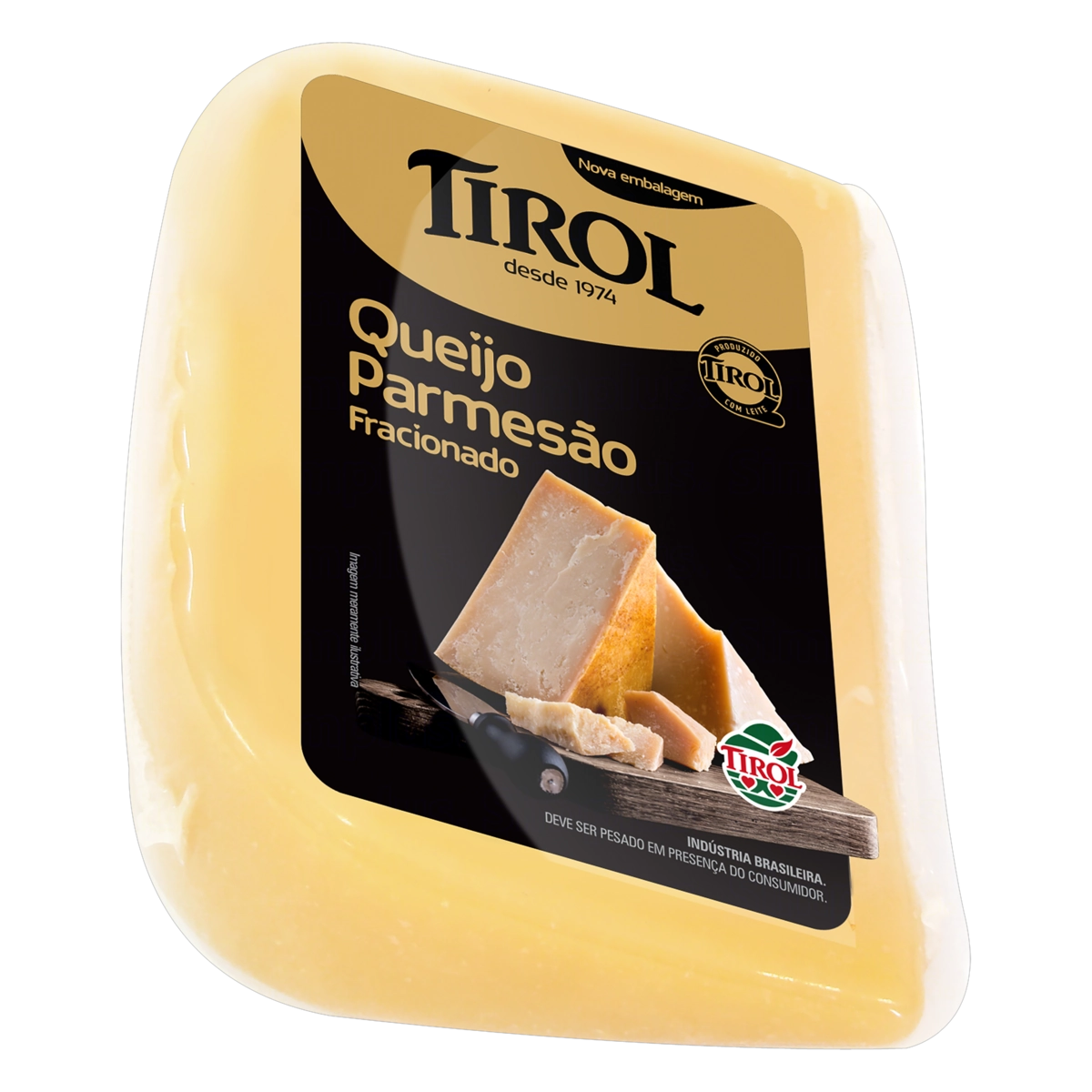 Queijo Parmesão Fracionado Zero Lactose Tirol
