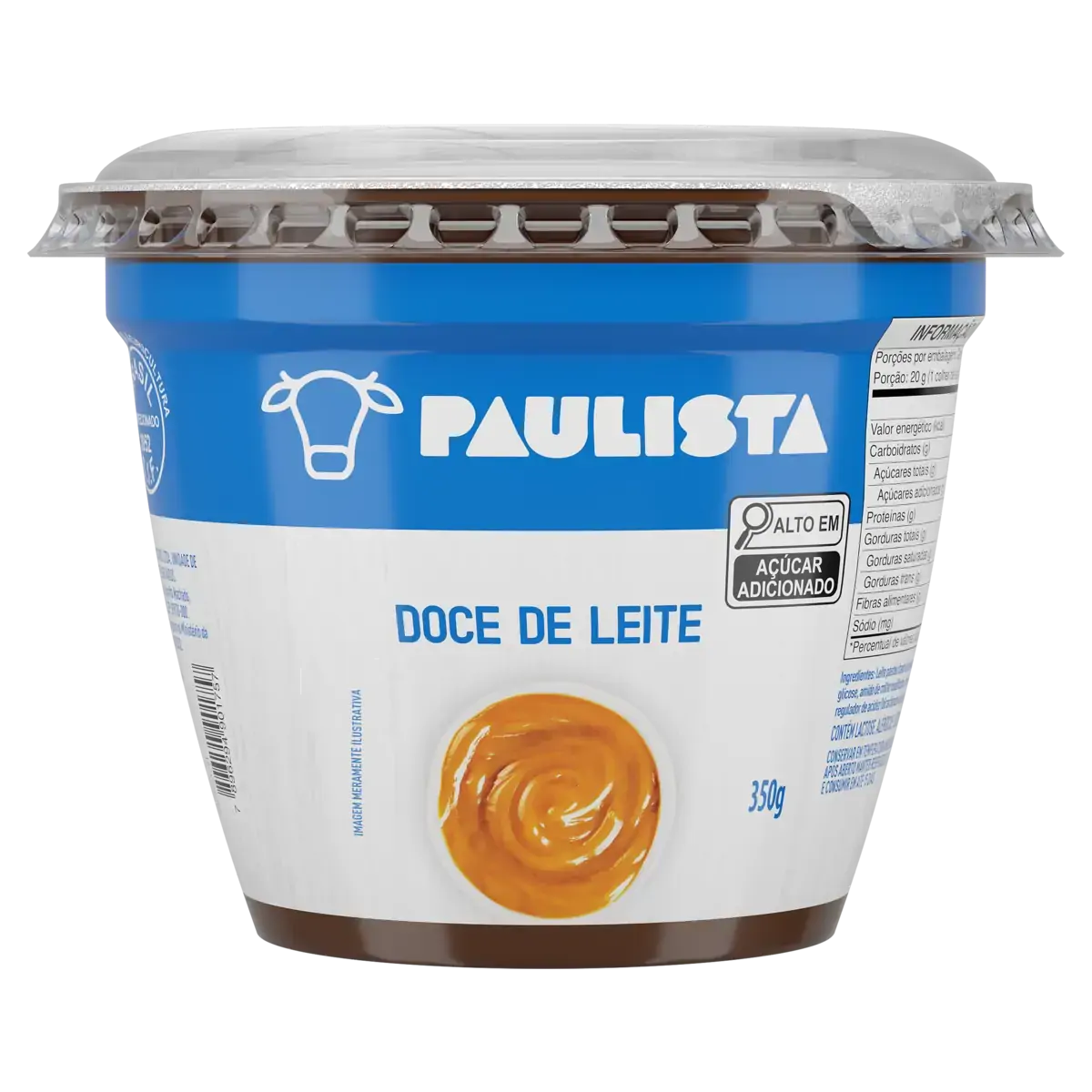 Doce De Leite Paulista Pote 350g
