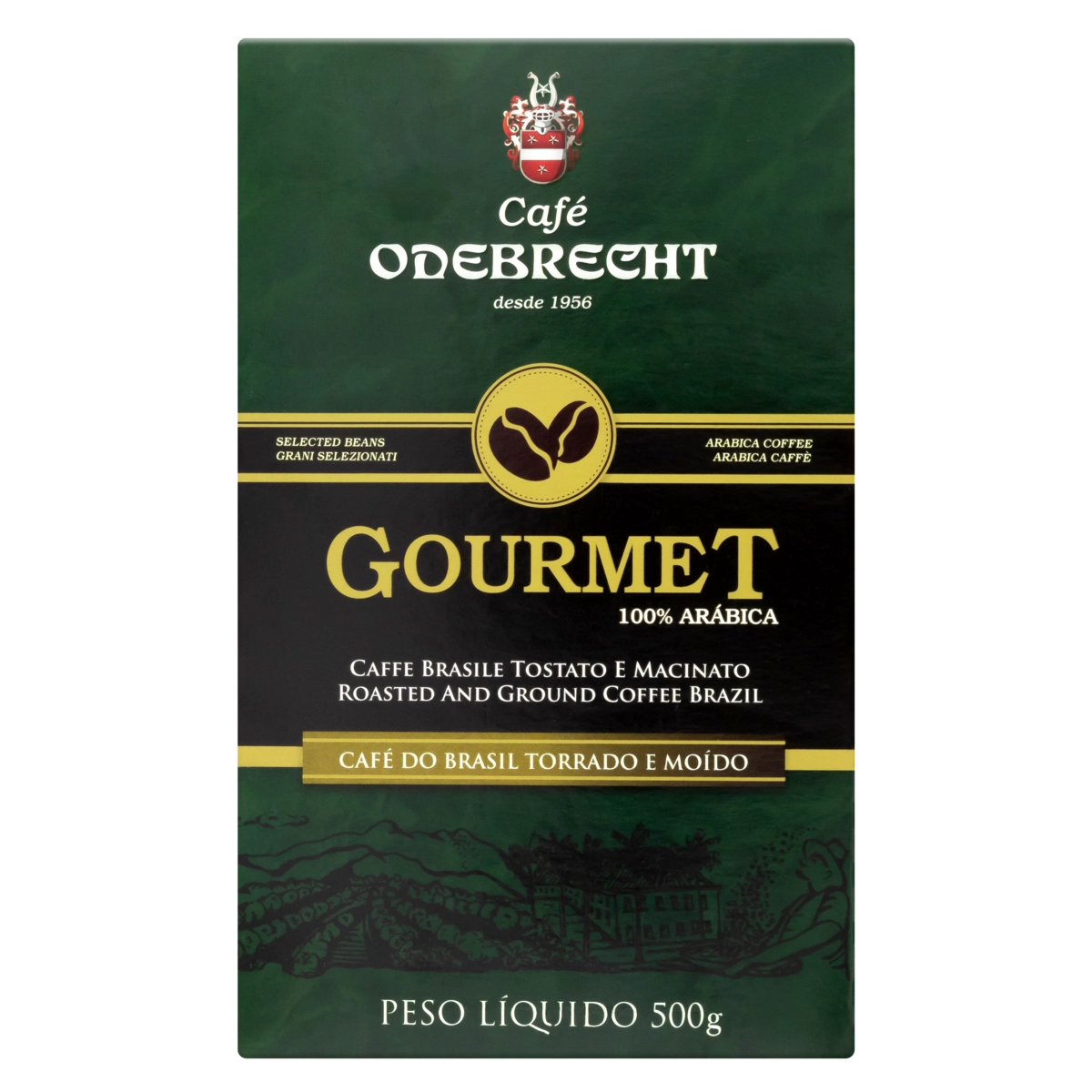 Café Torrado E Moído Café Odebrecht Gourmet Caixa 500g