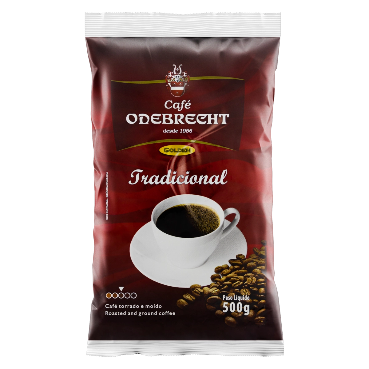 Café Torrado E Moído Tradicional Café Odebrecht Golden Pacote 500g