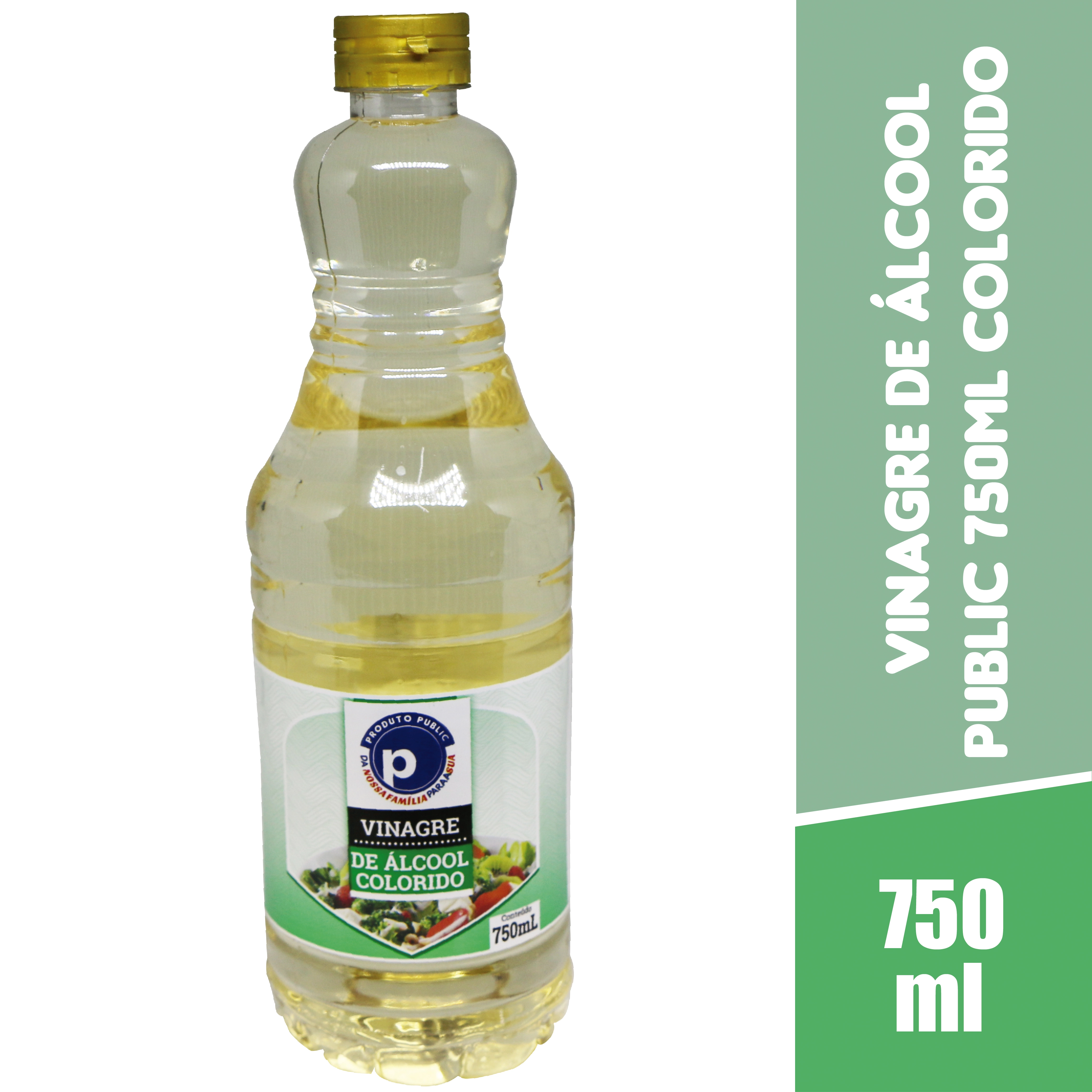 Vinagre Public 750ml Colorido