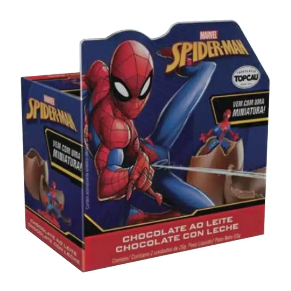 Ovos De Chocolate Surpresa Spider Men