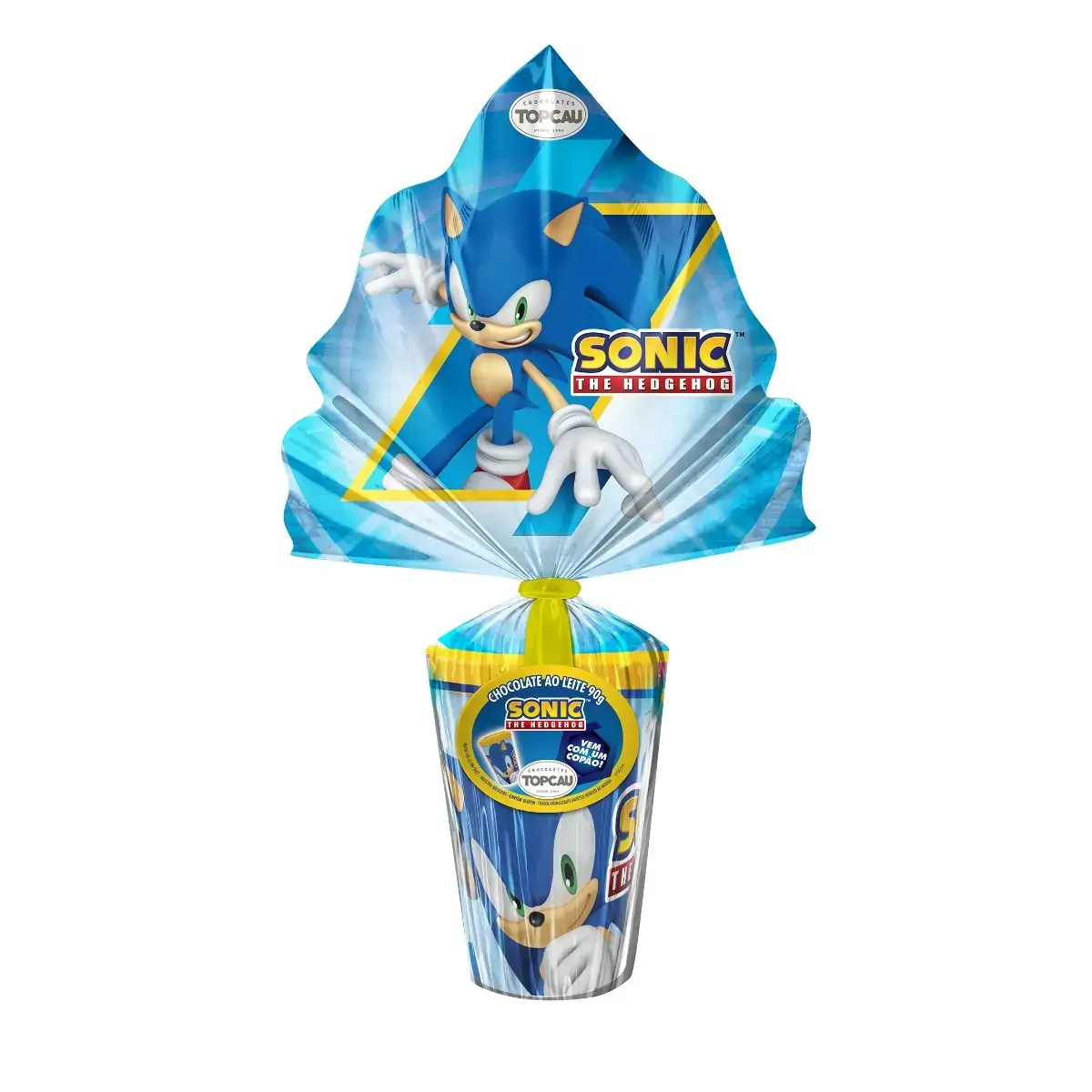 Ovo de Páscoa Sonic Top Cau 90g