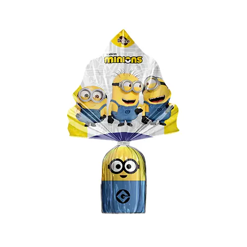 Ovo Pasc Choc Leite Minions Topcau 90g