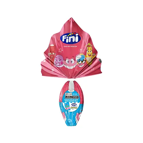 Ovo Pasc Choc Leite Fini Dentaduras Topcau 140g