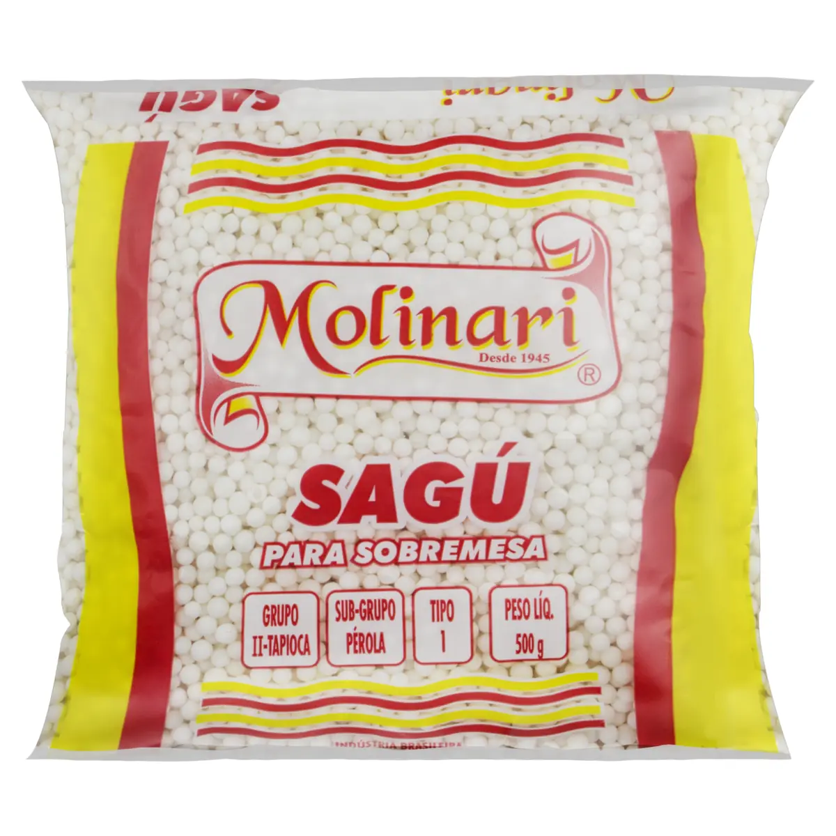 Sagu Tipo 1 Molinari Pacote 500g