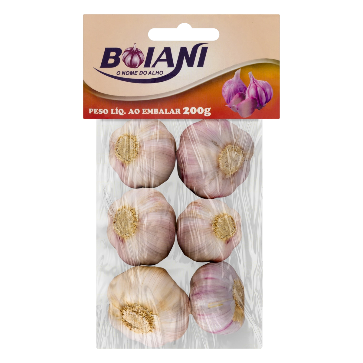 Alho Roxo Especial Boiani 200g