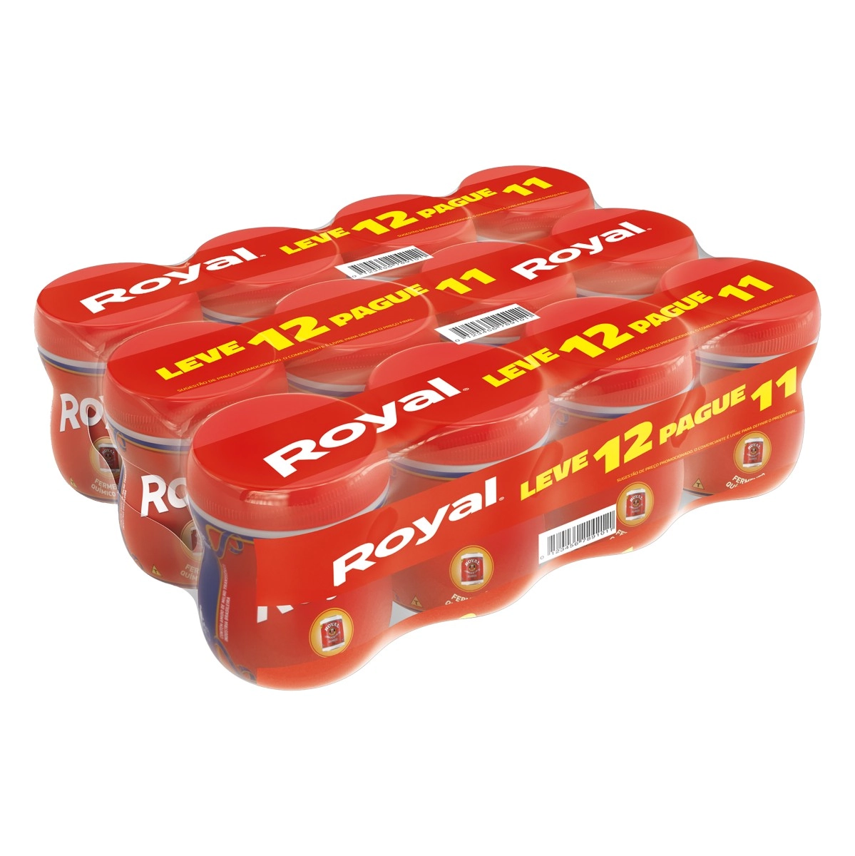 Fermento Po Royal 100gr Pt Promo.l12p11 Cx 72 Qtd. 2.00 Cx