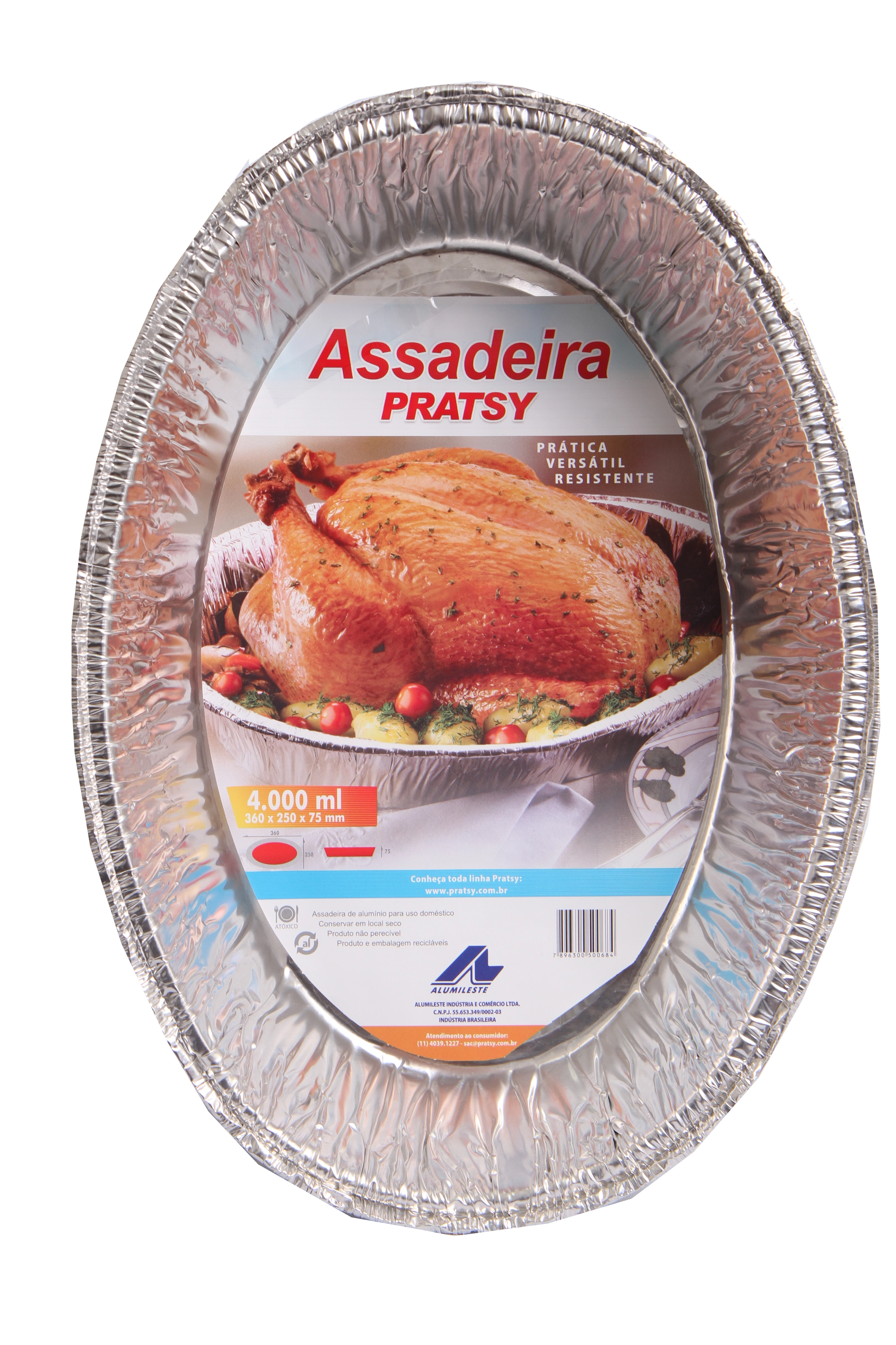 Assadeira P/frango Pratsy 4000ml