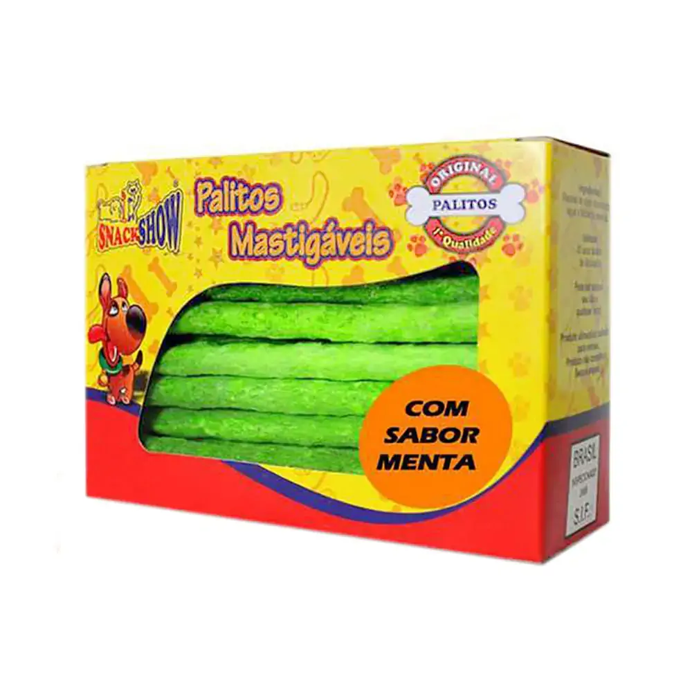 Palito sabor Menta Snack Show 35 unidades