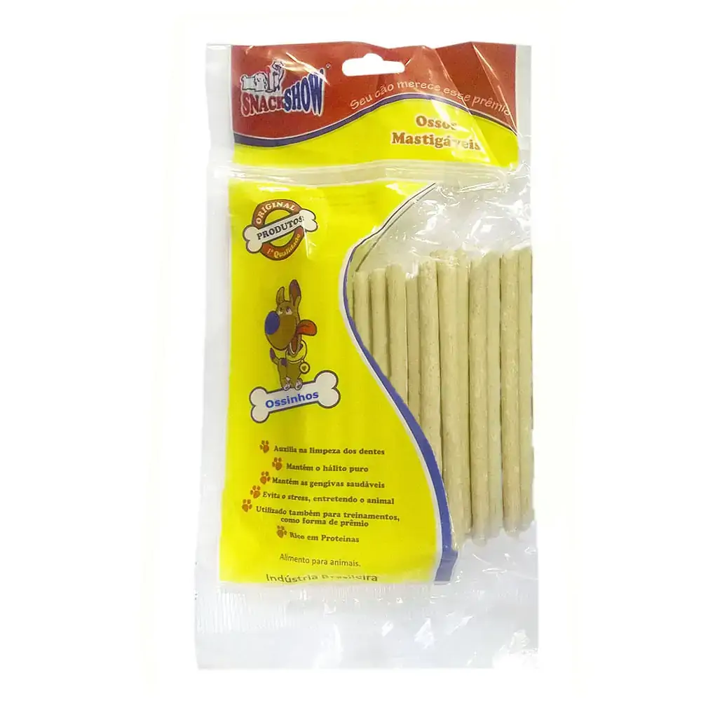 Osso P/caes Snack Show Palito Kr 55 C/10unidade