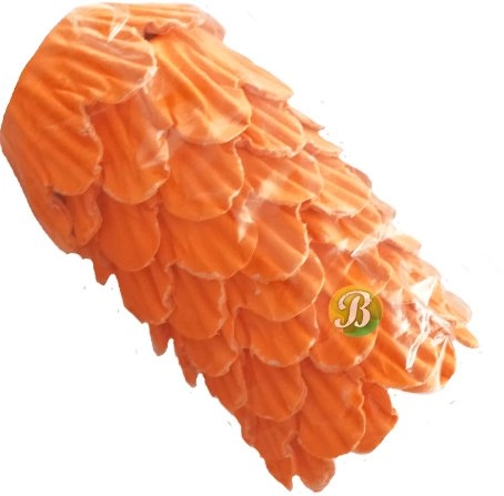 Liners In Flower Shape 5 For Sweets Laranja/orange