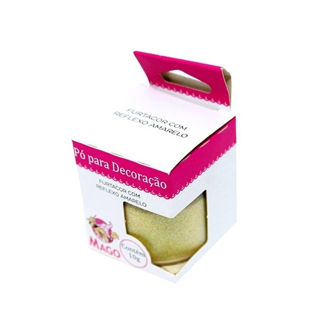 Po P/ Decor Furtacor C/ Reflexo Amarelo