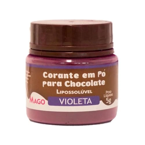 Corante Em Po P/choco Violeta 5g 7117 Mago