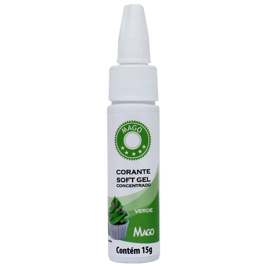 Corante Soft Gel Verde 15g Mago