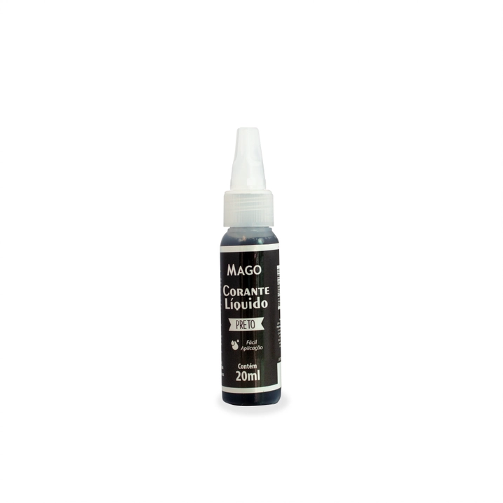 Corante Liquido Preto 20g Mago