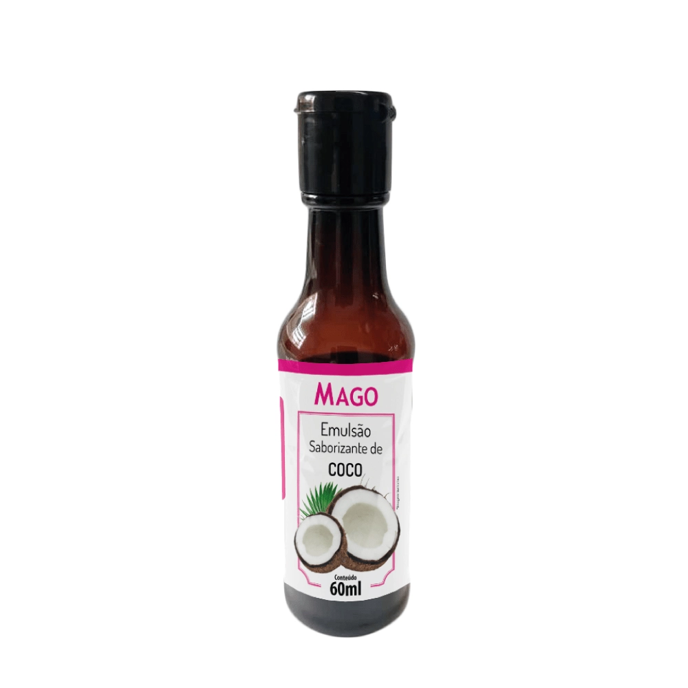 Emulsao Saborizante De Coco 60ml Mago