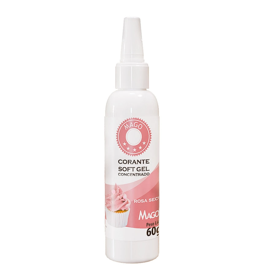 Corante Soft Gel 60ml Rosa Seco 7459 Mago