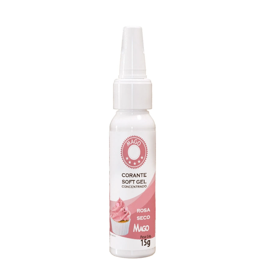 Corante Soft Gel 15g Rosa Seco 7460 Mago