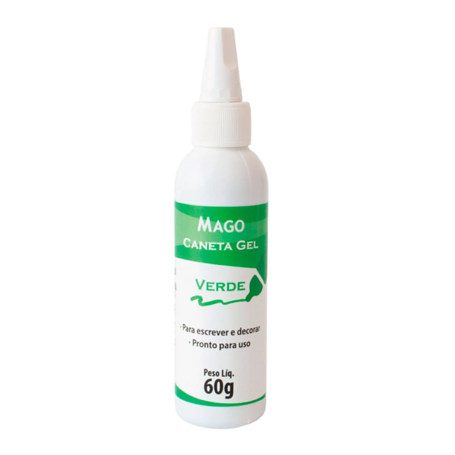 Caneta Gel Verde 60ml 7491 Mago