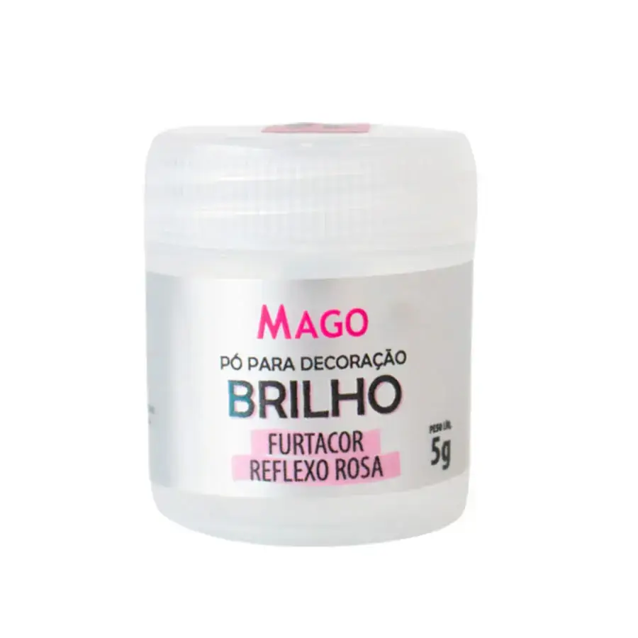 Po Para Decoracao Furtacor Reflexo Rosa 5g 7494 Mago