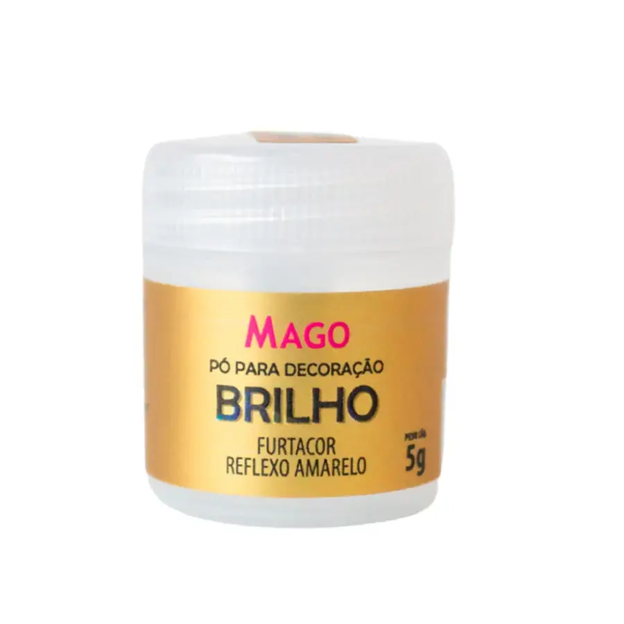 Po Para Decoracao Furtacor Reflexo Amarelo 5g 7495 Mago