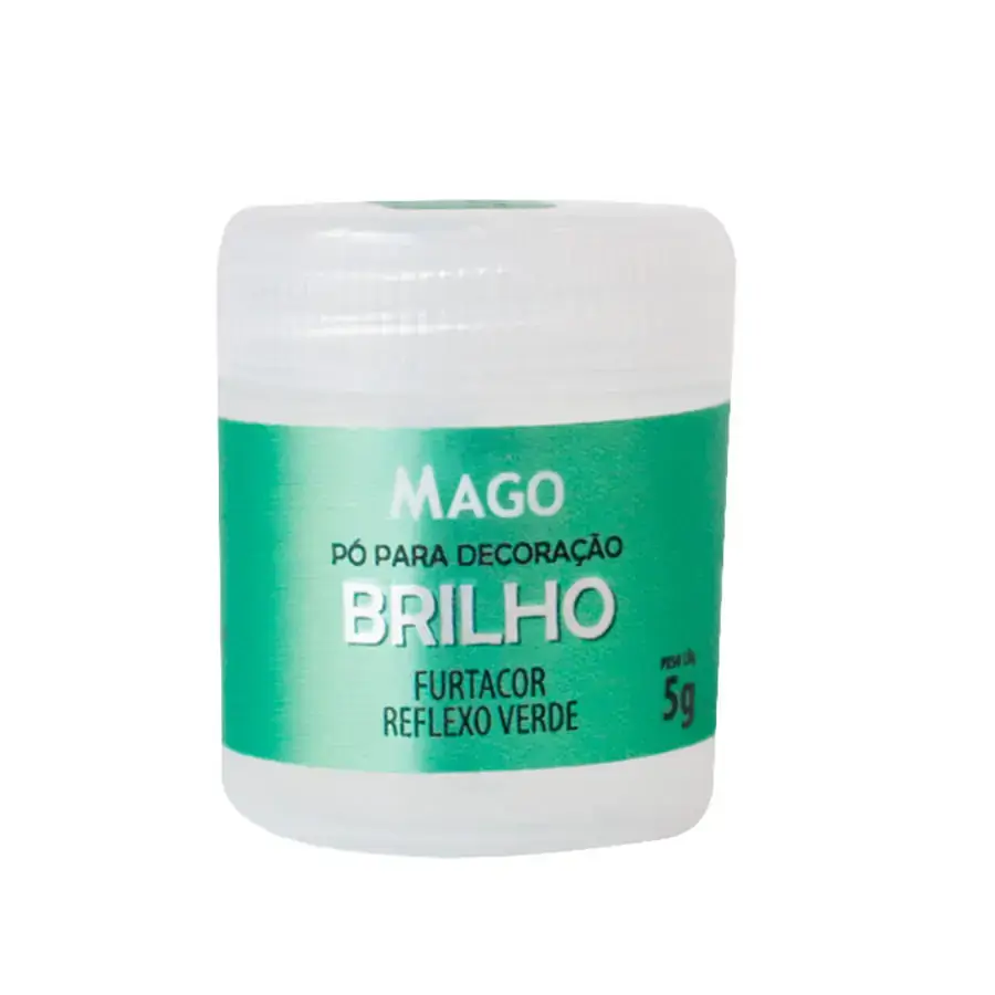 Po Para Decoracao Furtacor Reflexo Verde 5g 7499 Mago