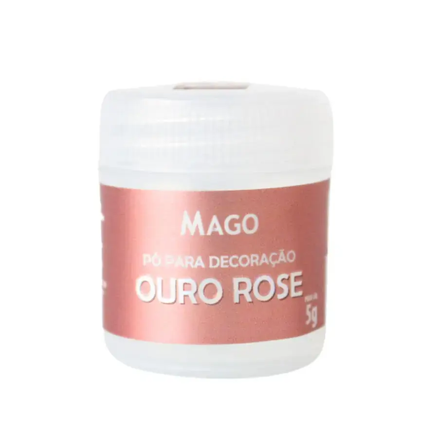 Po Para Decoracao Ouro Rose 5g 7509 Mago