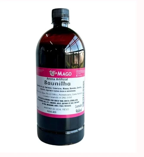 Aroma Artificial De Baunilha 960ml 7698 Mago