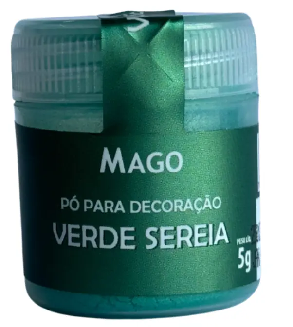 Corante Em Po Mago Verde Sereia 5g Mago