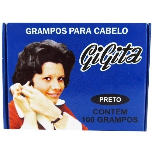 Grampo Gigita Preto N°5