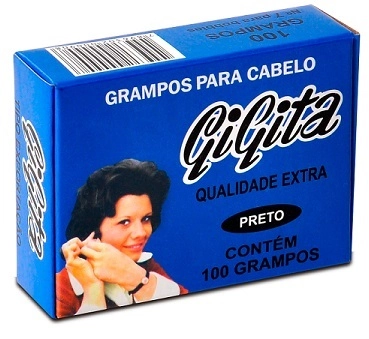 Grampo Gigita Preto N°7