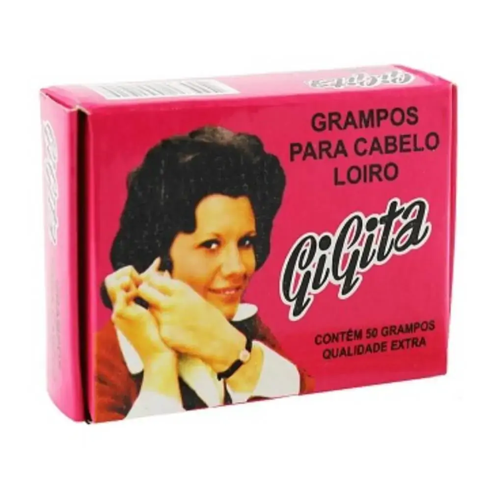 Grampo Cabelo Gigita 5 Loiro C/50 Un
