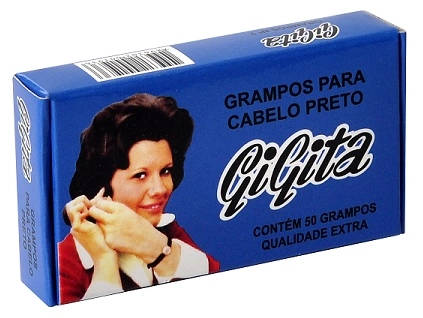 Grampo Gigita N7 Preto C/50un