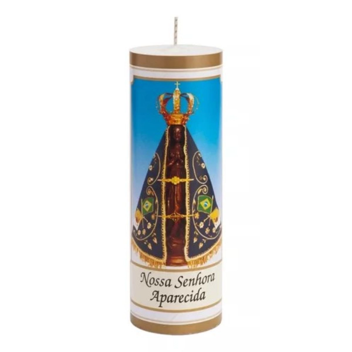 Vela Nossa Senhora da Aparecida SANTA CRUZ 320g
