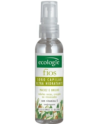 Soro Capilar Ultra Hidratante Cabelos Secos Crespos Ou Ressecados Ecologie 55ml