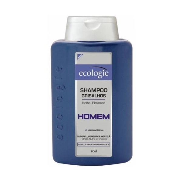 Shampoo Ecologie Homem Grisalhos Brilho Platinado