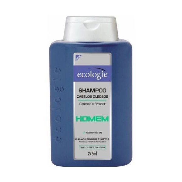 Shampoo Ecologie Homem Oleosos Controle E Frescor
