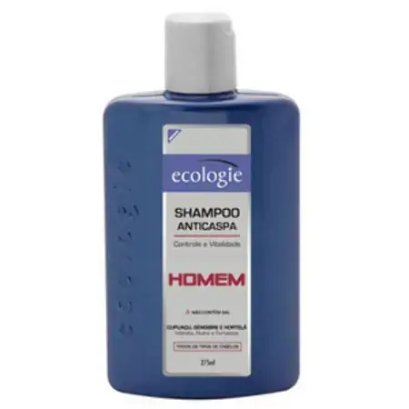 Shampoo Ecologie Homem Anti Caspa Controle E Vitalidade