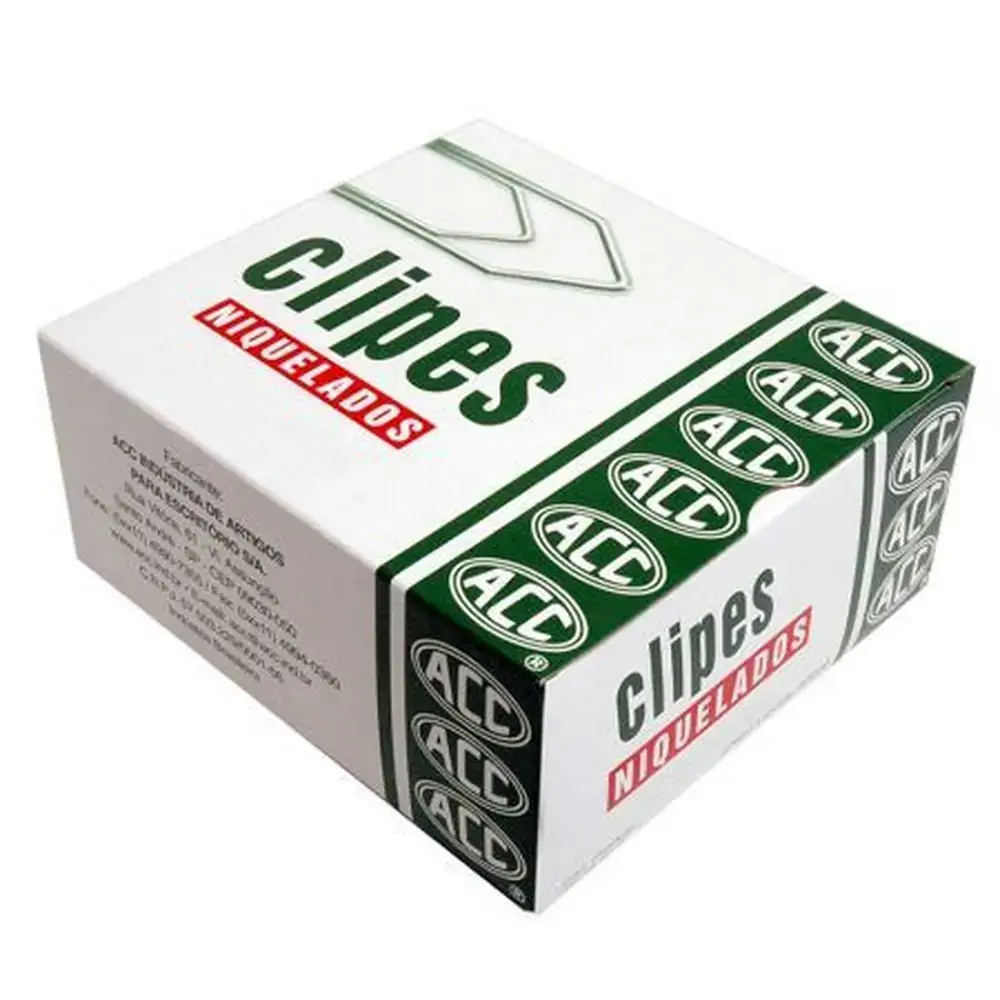 Clips Niquelado N 1/0 C/500 Acc