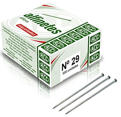 Alfinetes Niquelados N29fino Acc