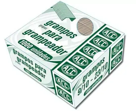 GRAMPO GALVANIZADO 23/10 - 9/10 CX C/1000UN ACC