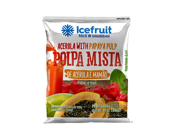 Polpa Fruta Icefruit Acerola/mamao